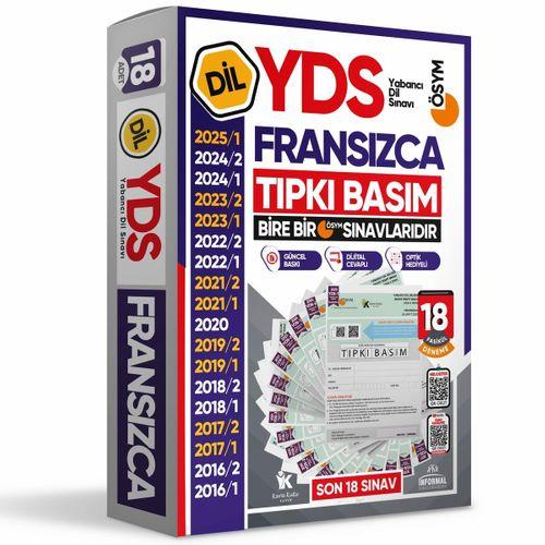 2026 YDS Fransızca ÖSYM Tıpkı Basım Çıkmış Soru Deneme Paketi 18li Fasikül SETİ