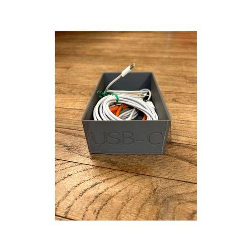 USB C Kabloları İçin Kutu (Bu ürün Sadece Plastik parçadır - Almadan Önce Soru Sorabilirsiniz)