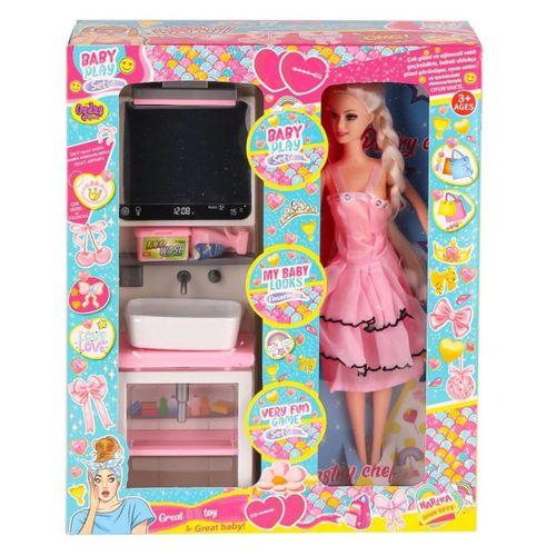 Çocuk OYD-02390 Bebek ve Aynalı Lavabo Oyun Seti -Oydaş Oyuncak