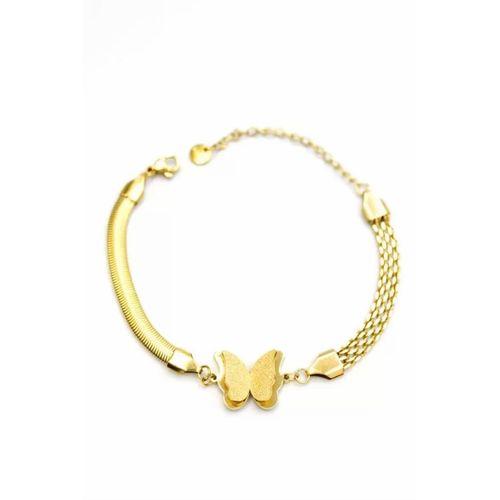 Kelebek Bileklik - Altın