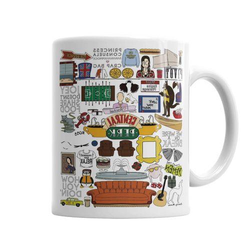 Friends Central Perk Kupa Bardak Porselen