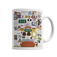Friends Central Perk Kupa Bardak Porselen