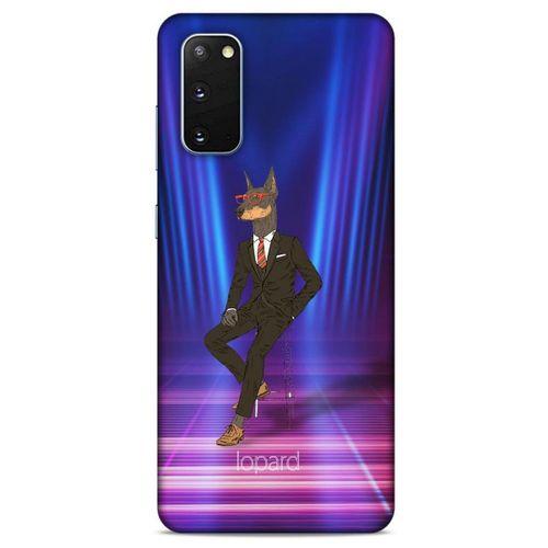 Samsung Galaxy S20 Kılıf FunnyMaX (44) Tough Armor Kılıf Fuşya Doberman