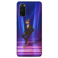 Samsung Galaxy S20 Kılıf FunnyMaX (44) Tough Armor Kılıf Fuşya Doberman