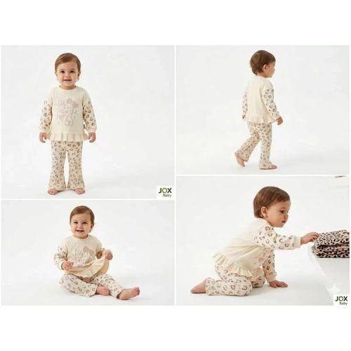 6/24 Ay İspanyol Paça Penye Bebek Takımı