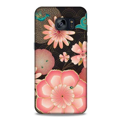 Samsung Galaxy S7 Edge Kılıf Japonya (21) Koruyucu Kapak Japon Çiçekleri Vilmorin