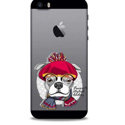 Zoologix (94) Apple Iphone 5S Şeffaf Kılıf Silikon Desenli