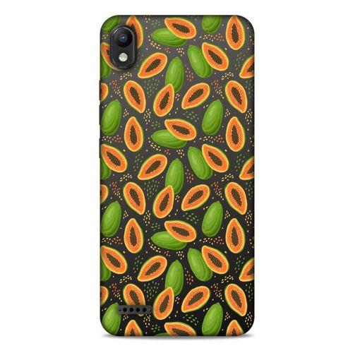 Frutix Papaya 01 LG K20 2019 Kılıf Desenli Silikon