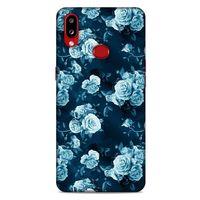 Samsung Galaxy A10s Uyumlu Kılıf Mavi Delisi (42) Rugged Armor Kılıf Gül