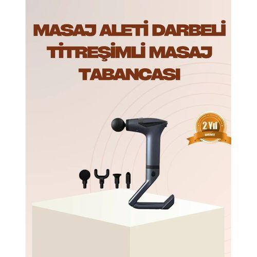 Şarjlı Taşınabilir 3in1 Titreşimli Masaj Aleti Esneme Bantlı