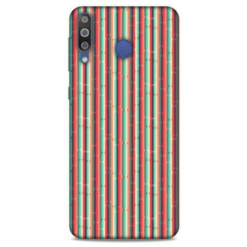 Geometrix 39 Samsung Galaxy M30 Kılıf Silikon Kapak