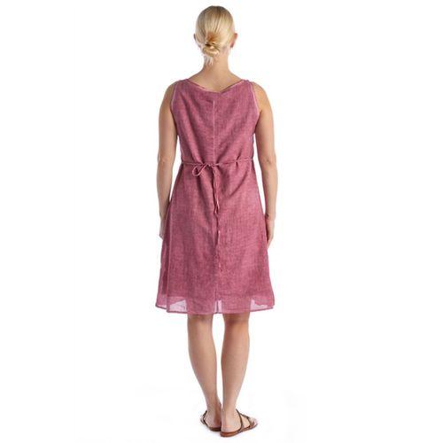 Kolsuz Gül Kurusu Papatya Nakışlı Cepli Kısa Poplin Elbise