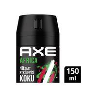 2 Adet Axe Africa Erkek Deodorant Sprey 150 ml