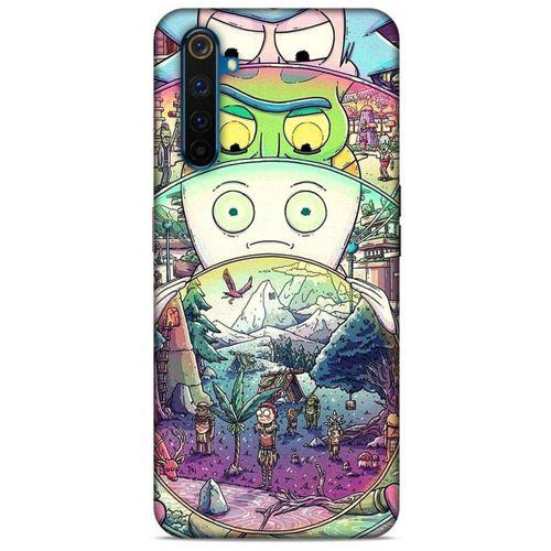 Realme 6 Uyumlu Kılıf Rick And Morty (48) Bumper Kılıf Decoy Jerrys