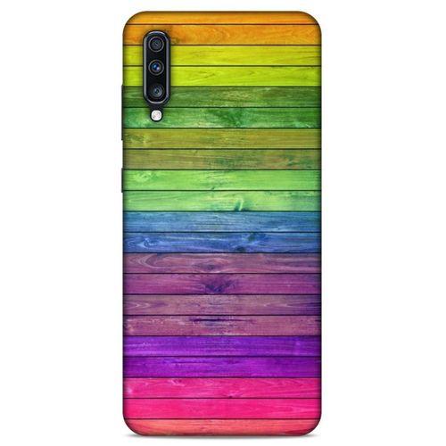 Lopard Samsung Galaxy A70 Uyumlu Kılıf Wood'X (26) Tpu Silikon Kılıf Desenli