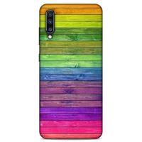 Lopard Samsung Galaxy A70 Uyumlu Kılıf Wood'X (26) Tpu Silikon Kılıf Desenli