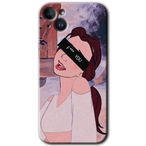 Potkal Hediye Fabrikası iPhone 14 Plus Kılıf HD Desen Baskılı Arka Kapak - Bad Girl
