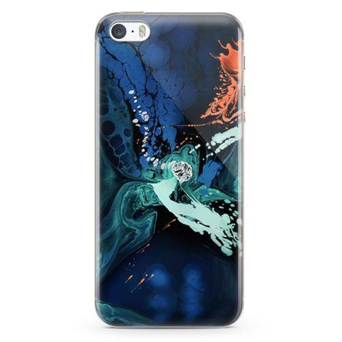 Apple iPhone 5s Kılıf Hayal Damlaları Arka Kapak Koruma Desenli Full Koruyucu