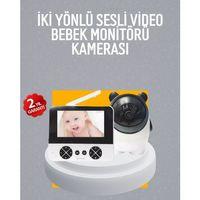 Görüntülü Bebek Monitörü 4.3 İnç Ekran Ve Sesli İletişim