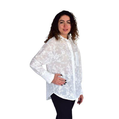 Kadın Yazlık Otantik Çiçekli Gömlek BGL-ST04249