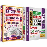 2026 7 Sınıf İOKBS PAKET 7li Tıpkı Basım/Tüm Dersler Tek Kitap Çözümlü Çıkmış Soru Bankası 2li Set