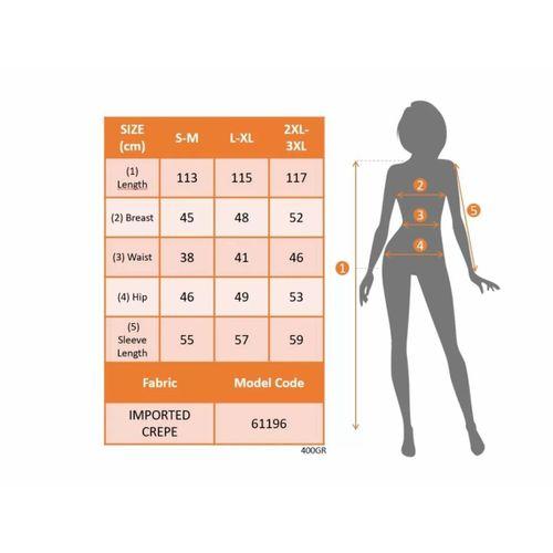 Pilelistore Kadın Uzun Kollu Kruvaze Yaka Belden Kuşaklı Midi Ithal Krep Elbise
