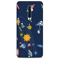 Oppo Reno 2z Uyumlu Kılıf Mavi Delisi (28) Arka Kapak Ufo