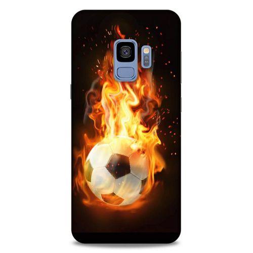 Lopard Samsung Galaxy S9 Uyumlu Kılıf FireX (36) Glitter Kılıf Futbol Topu
