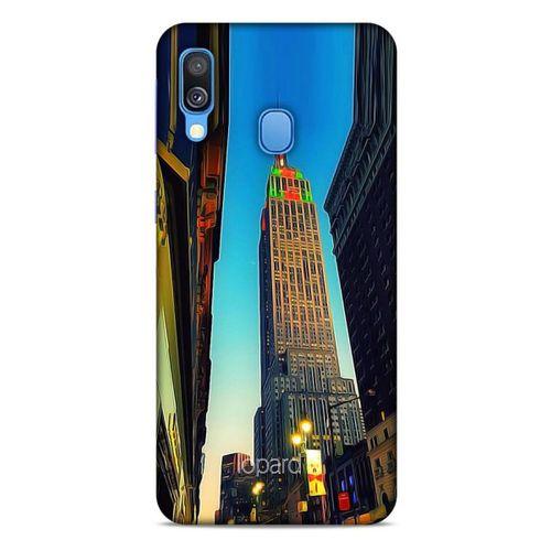 Samsung Galaxy A40 Kılıf Dünya Mimarisi (6) Silikon Kılıf Empire State