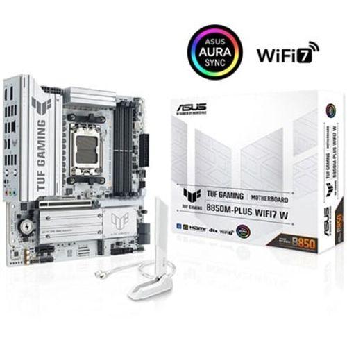 ASUS TUF GAMING B850M-PLUS WIFI 7 AMD ANAKART BEYAZ