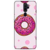 Oppo A9 2020 Uyumlu Kılıf Pembe Delisi (25) Antişok Kapak Donut