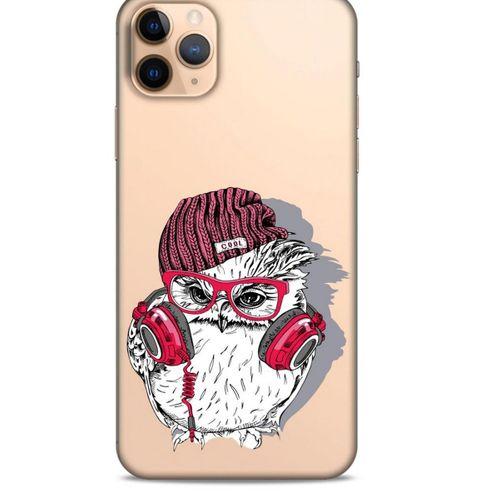 Zoologix (33) Apple iPhone 12 Pro Şeffaf Kılıf Silikon Desenli
