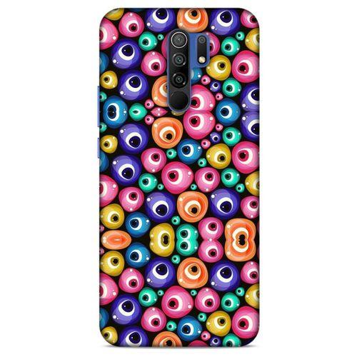 Nazarium (9) Desenli Silikon Kapak Xiaomi Redmi 9 Kılıf