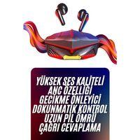 Bluetooth Kulaklık Hd Ses Kaliteli Işıklı Metal Kasa Ios Android Uyumlu Mikrofonlu