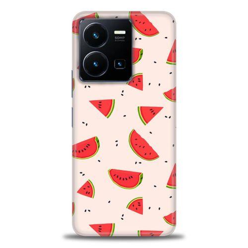 Tecno Spark Go 2023 Kılıf HD Baskılı Kılıf - Karpuz Dilimleri + Tam Ekran Koruyucu