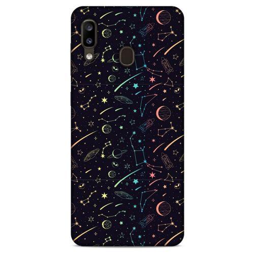Spacex (49) Tema Ultra Silikon Kılıf Samsung Galaxy A20 Kılıf