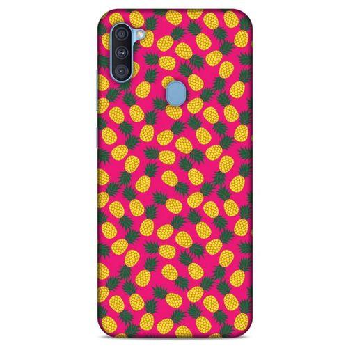 Frutix Ananas 03 Samsung Galaxy A11 Kılıf Desenli Silikon