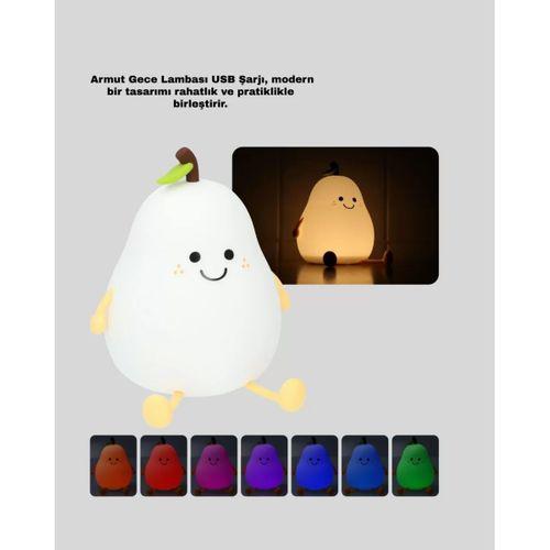 Armut Gece Lambası Usb Şarjlı Ayarlanabilir Led Işık