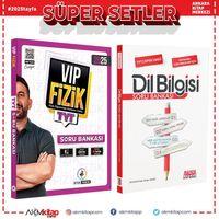 KR Akademi TYT Vip Fizik ve AKM Dil Bilgisi Soru Bankası Seti 2 Kitap