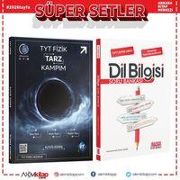 KR Akademi Altuğ Güneş TYT Fizik Tarz Kampım ve AKM Dil Bilgisi Soru Bankası Seti 2 Kitap