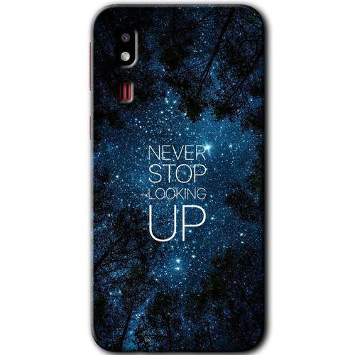 Galaxy A2 Core Kılıf HD Desen Baskılı Arka Kapak - Stars Wallpaper