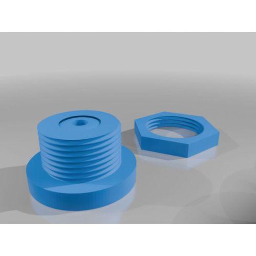 Dönerli Filament Geçiş Somunu (Print-in-Place) (Bu ürün Sadece Plastik parçadır - Almadan Önce Soru Sorabilirsiniz)