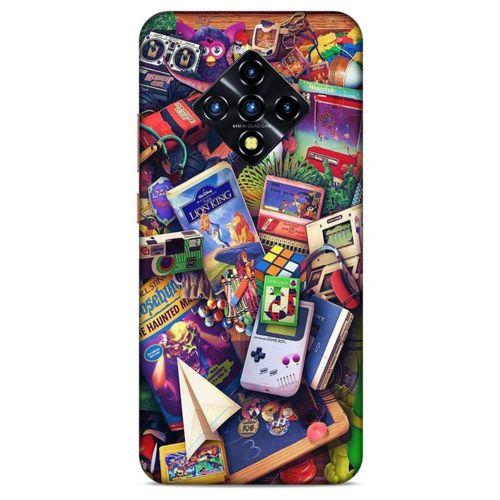 Lopard İnfinix Zero 8 Uyumlu Kılıf Retro (34) Slim Armor Kılıf