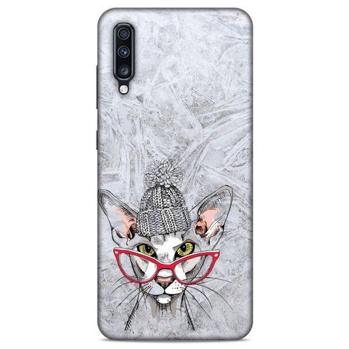 Animax Bereli Kedi Samsung Galaxy A70s Kılıf Desenli Silikon