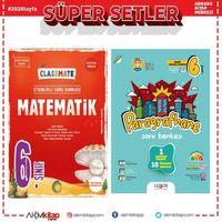 Okyanus Yayınları 6. Sınıf Classmate Matematik ve Lodos Paragrafhane Soru Bankası Seti 2 Kitap