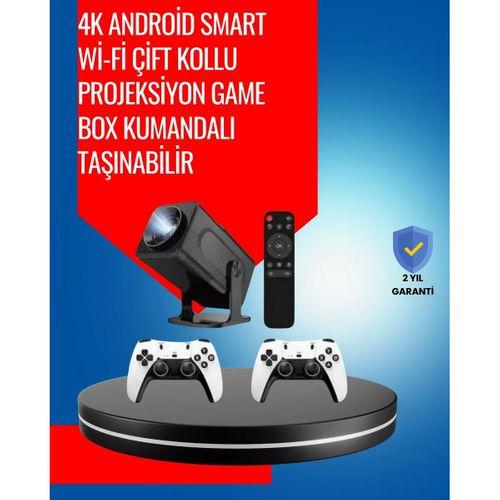 1.5 Kg Ağırlığında, 4500 Retro Oyunlu Multimedya Projektör