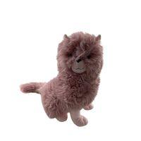 5117 PUFFY OTURAN PEMBE KEDİ