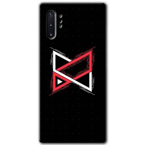 Potkal Hediye Fabrikası Samsung Galaxy Note 10 Plus Kılıf HD Desen Baskılı Arka Kapak - Kilit