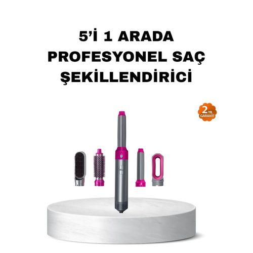 5’i 1 Arada Saç Şekillendirme Seti Negatif İyon Teknolojili Ve Hızlı Kurutmalı
