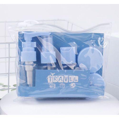 6 Parça Renkli Kapaklı Seyahat İçin Boş Şişe Seti